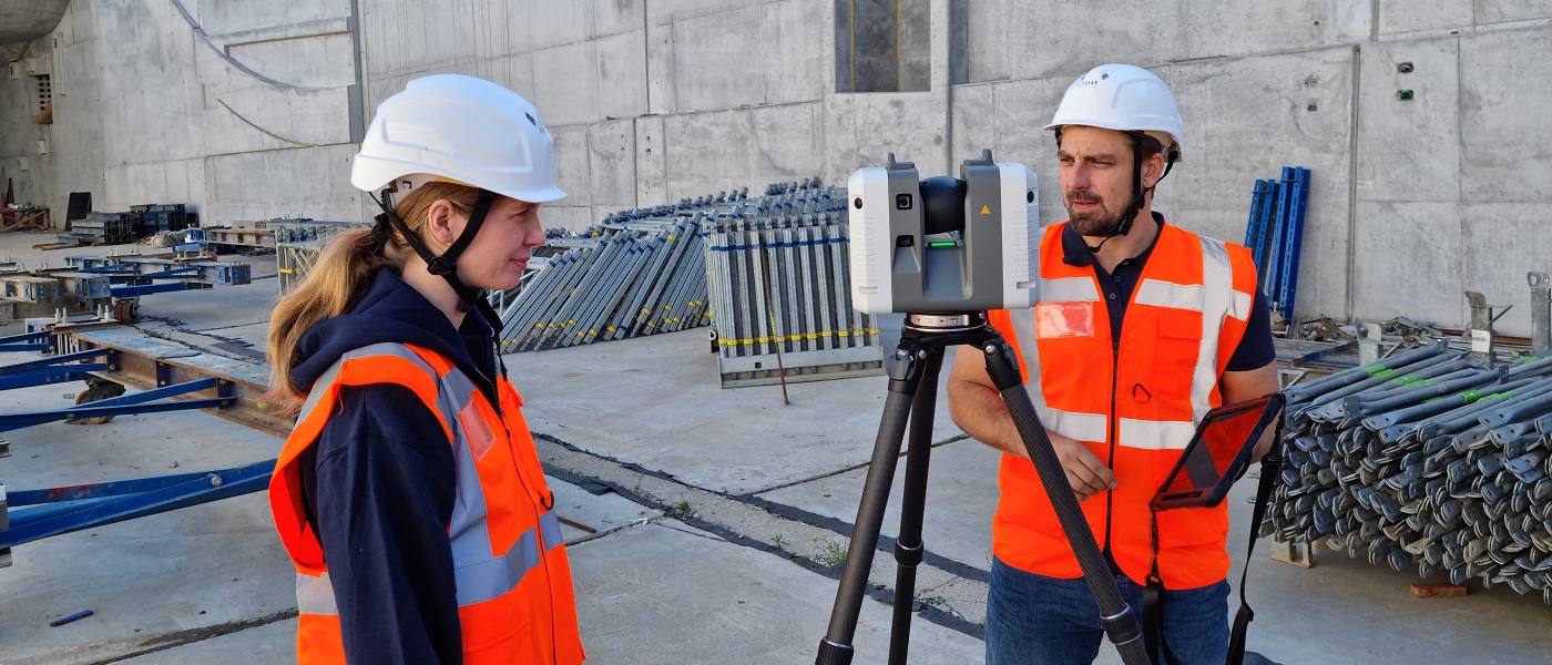 3D-Gebäudebestandserfassung mit Laserscanner