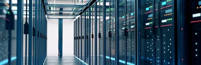 Ein Zimmer voller Servers 