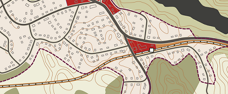 Eine abstrakte Visualisierung für die ArcGIS Desktop Schulung "Strukturieren und Analysieren"