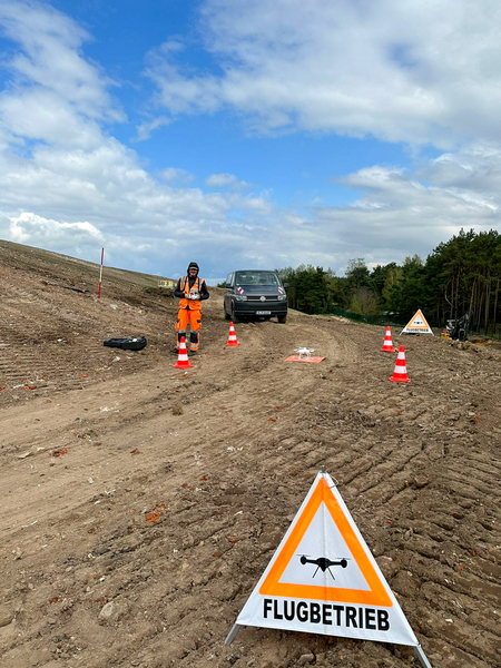 Drohnenbefliegung auf Deponie