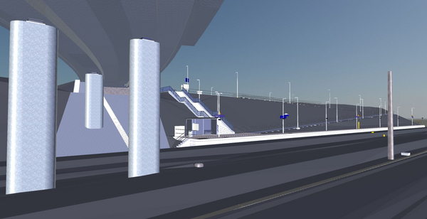 Digitaler Zwilling der Verkehrsstation Uchtspringe