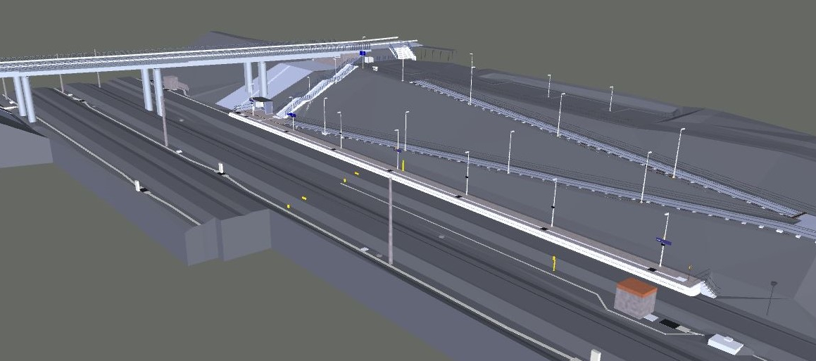 Digitaler Zwilling der Verkehrsstation Uchtspringe