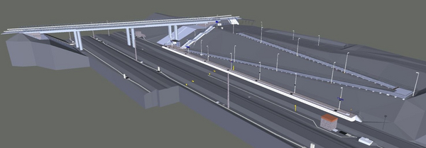Digitaler Zwilling der Verkehrsstation Uchtspringe