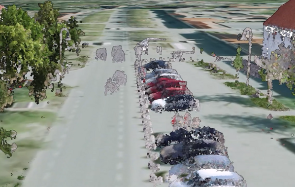 LiDAR-Daten der Drohnenbefliegung in Treuenbrietzen